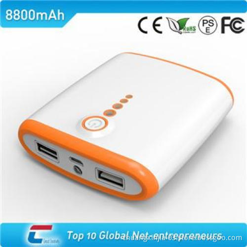 Usb portable battery charger for mobile phone, ABS Plastic